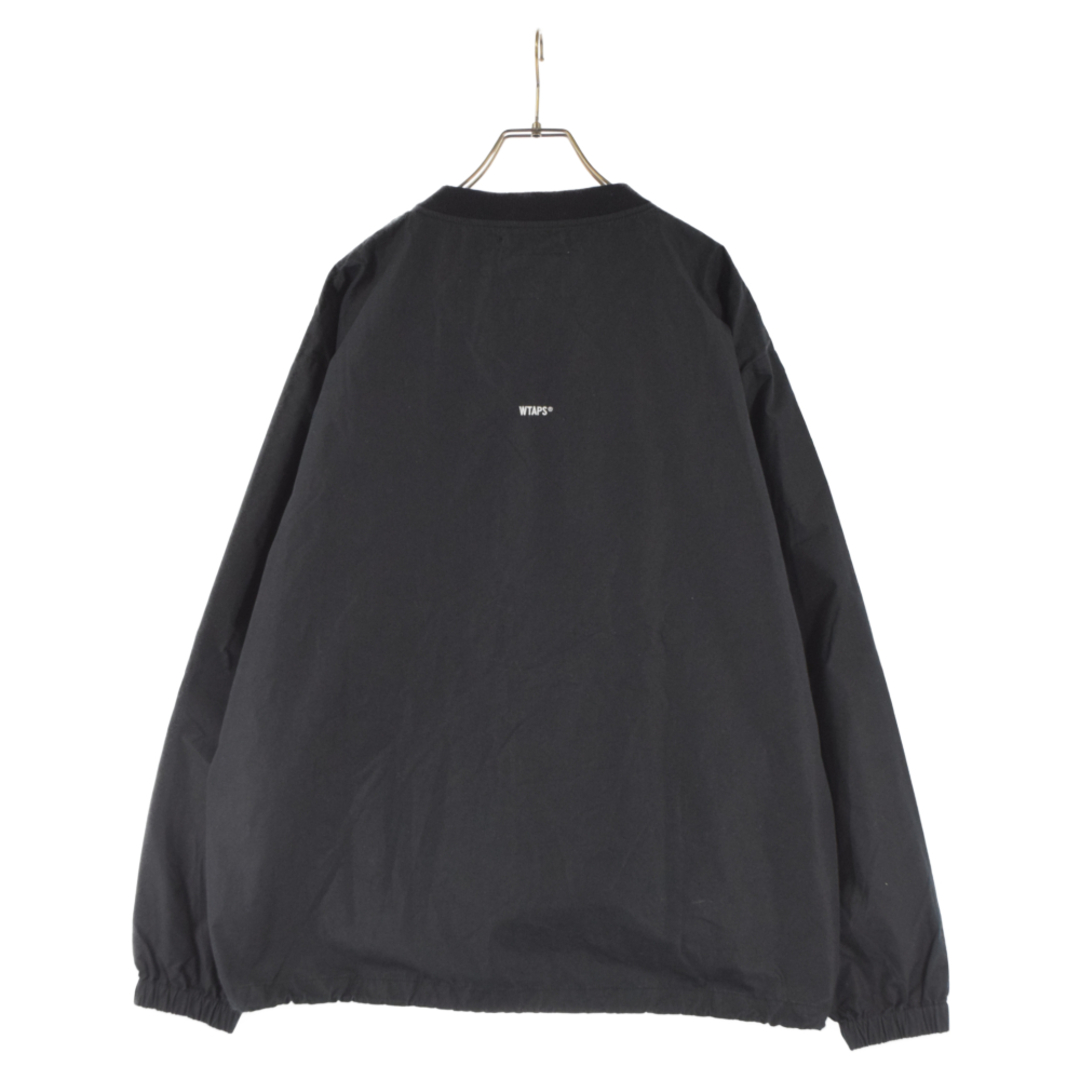 WTAPS ダブルタップス 21SS SMOCK/LS NYCO. WEATHER スモック プルオーバー トップス ブラック  211BRDT-SHM04