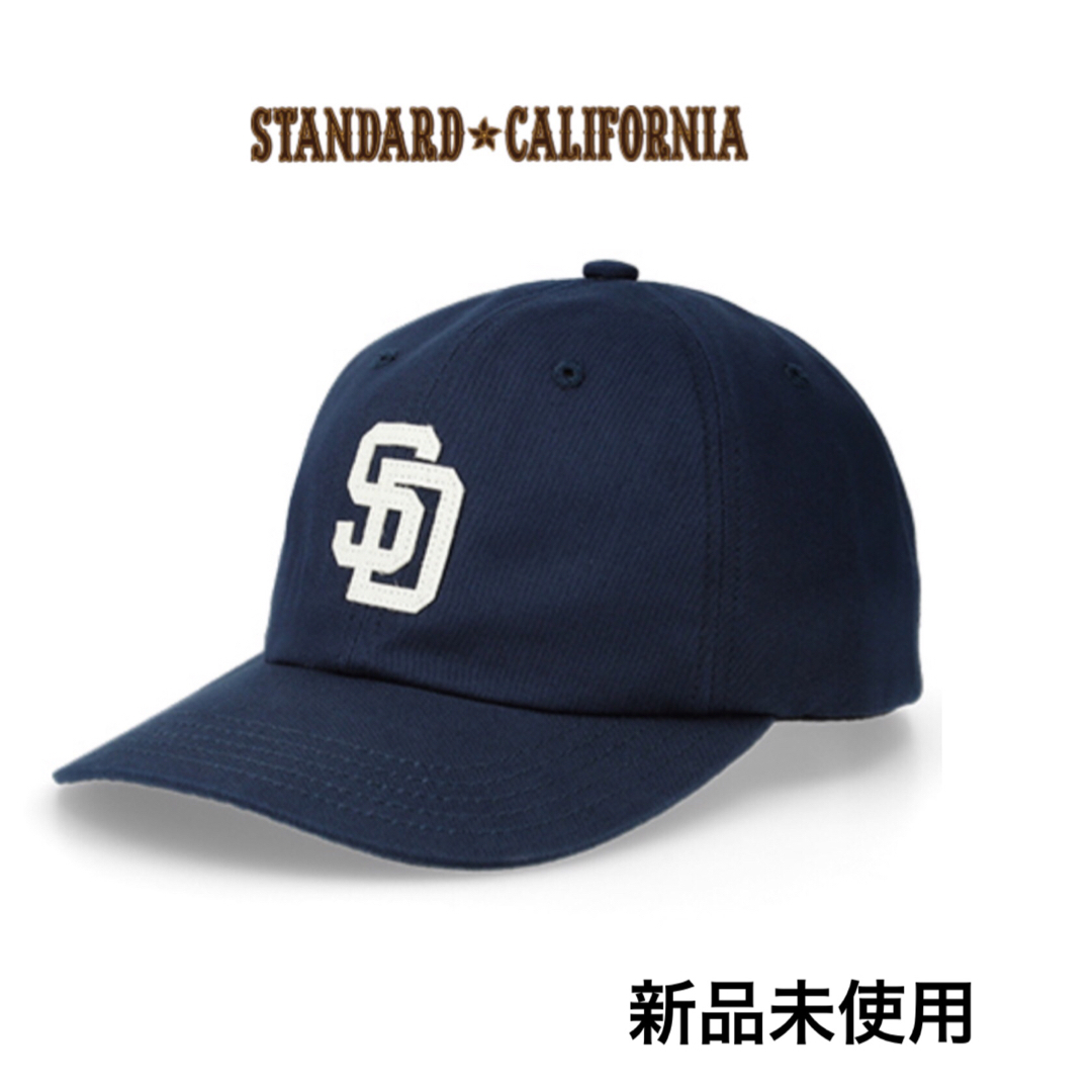 STANDARD CALIFORNIA(スタンダードカリフォルニア)のスタンダードカリフォルニア ベースボールロゴキャップ 完売品 未使用品 メンズの帽子(キャップ)の商品写真