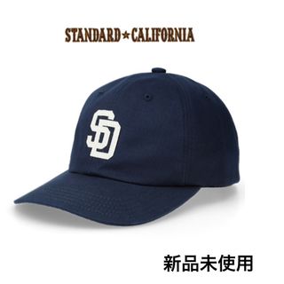 スタンダードカリフォルニア(STANDARD CALIFORNIA)のスタンダードカリフォルニア ベースボールロゴキャップ 完売品 未使用品(キャップ)