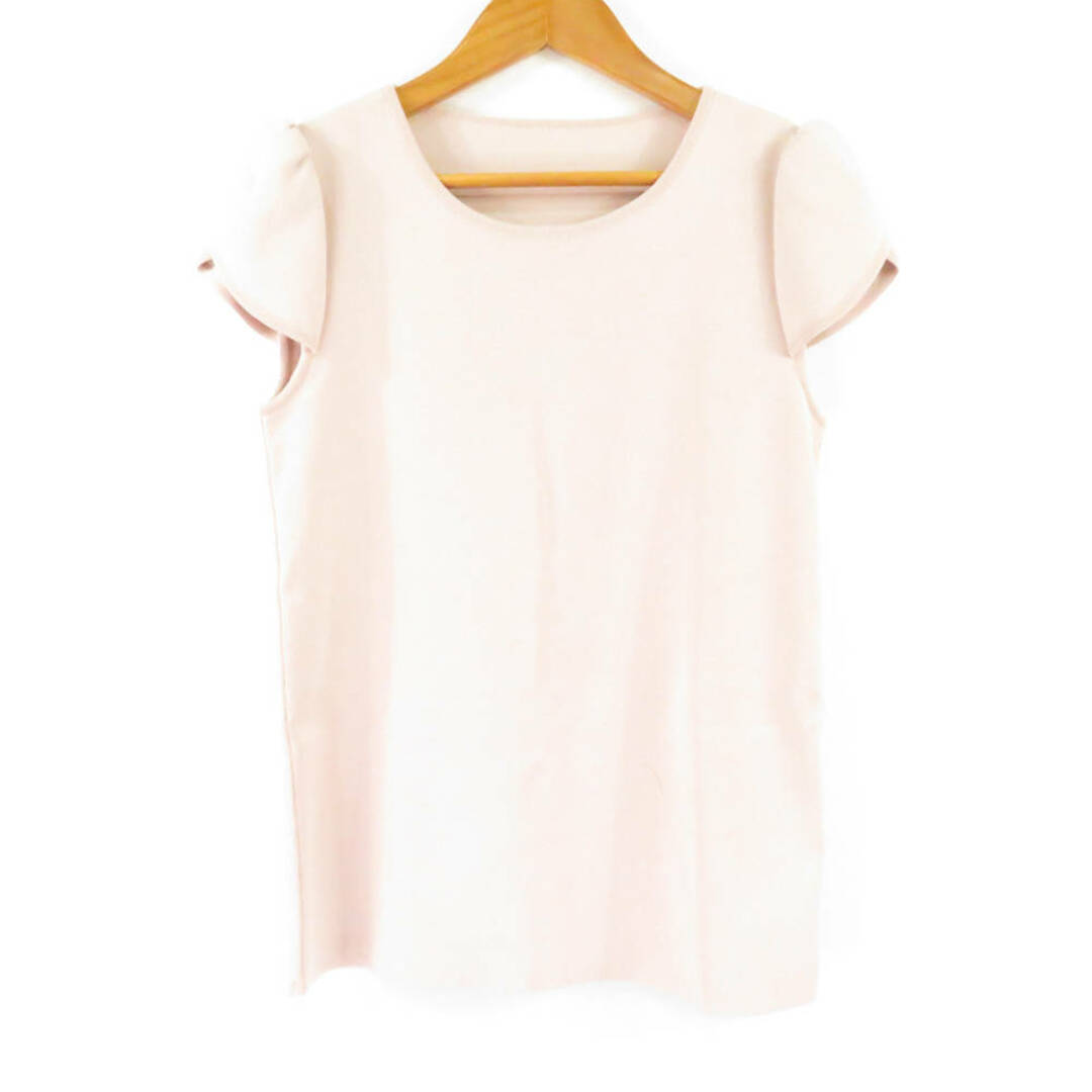 美品 FOXEY フォクシー Tulip Tops 38005 トップス 1点 38 S キュプラ ポリエステル 他 半袖 レディース AY4692A229cm総丈