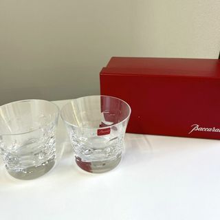 バカラ(Baccarat)の最終値下げ④バカラ　ペアグラス　ガラス　未使用品　箱付き ②(グラス/カップ)