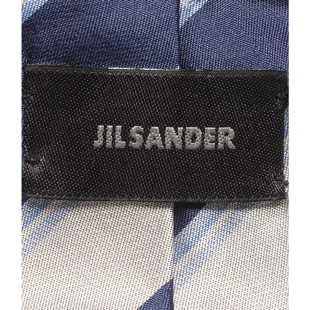 Jil Sander(ジルサンダー)のジルサンダー ネクタイ シルク100％ ストライプ柄 メンズ メンズのファッション小物(ネクタイ)の商品写真