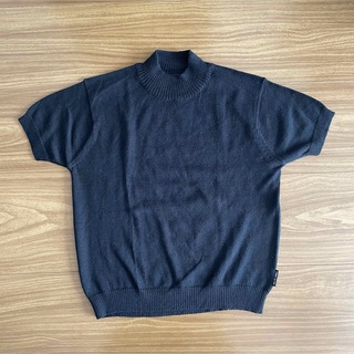 コムサイズム(COMME CA ISM)のコムサイズム　半袖綿ニット　110(Tシャツ/カットソー)