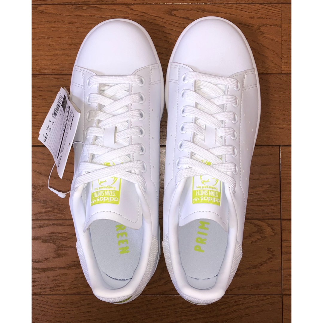 adidas - 24cm 新品 adidas オリジナルス スタンスミス イエロー adidas - 24cm 新品 adidas オリジナルス スタンスミス イエロー