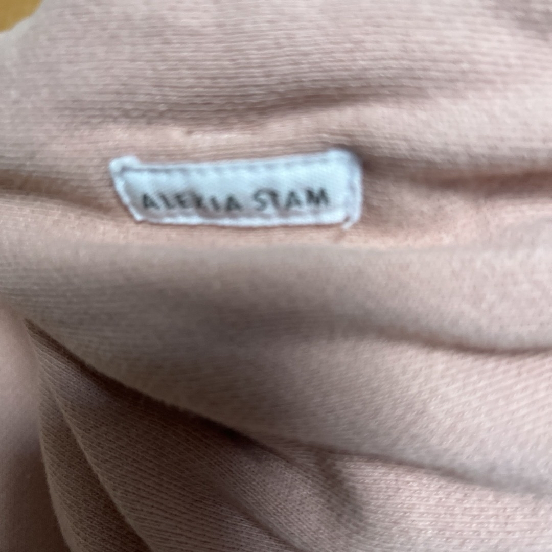 ALEXIA STAM(アリシアスタン)のALEXLASTAMくすみピンクパーカー レディースのトップス(パーカー)の商品写真