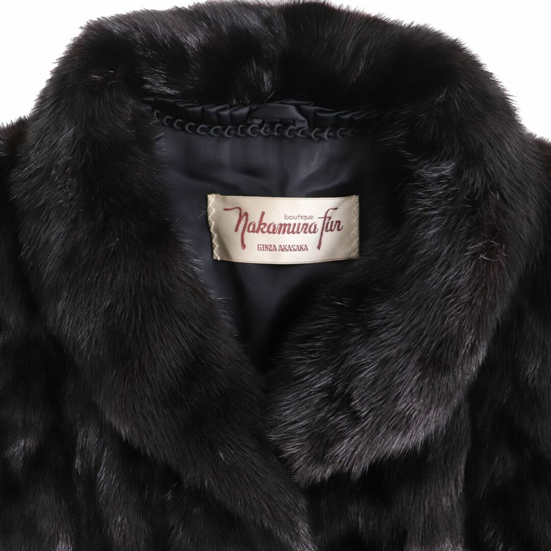 極美品☆Nakamura Fur ナカムラファー MINK ミンク 本毛皮コート