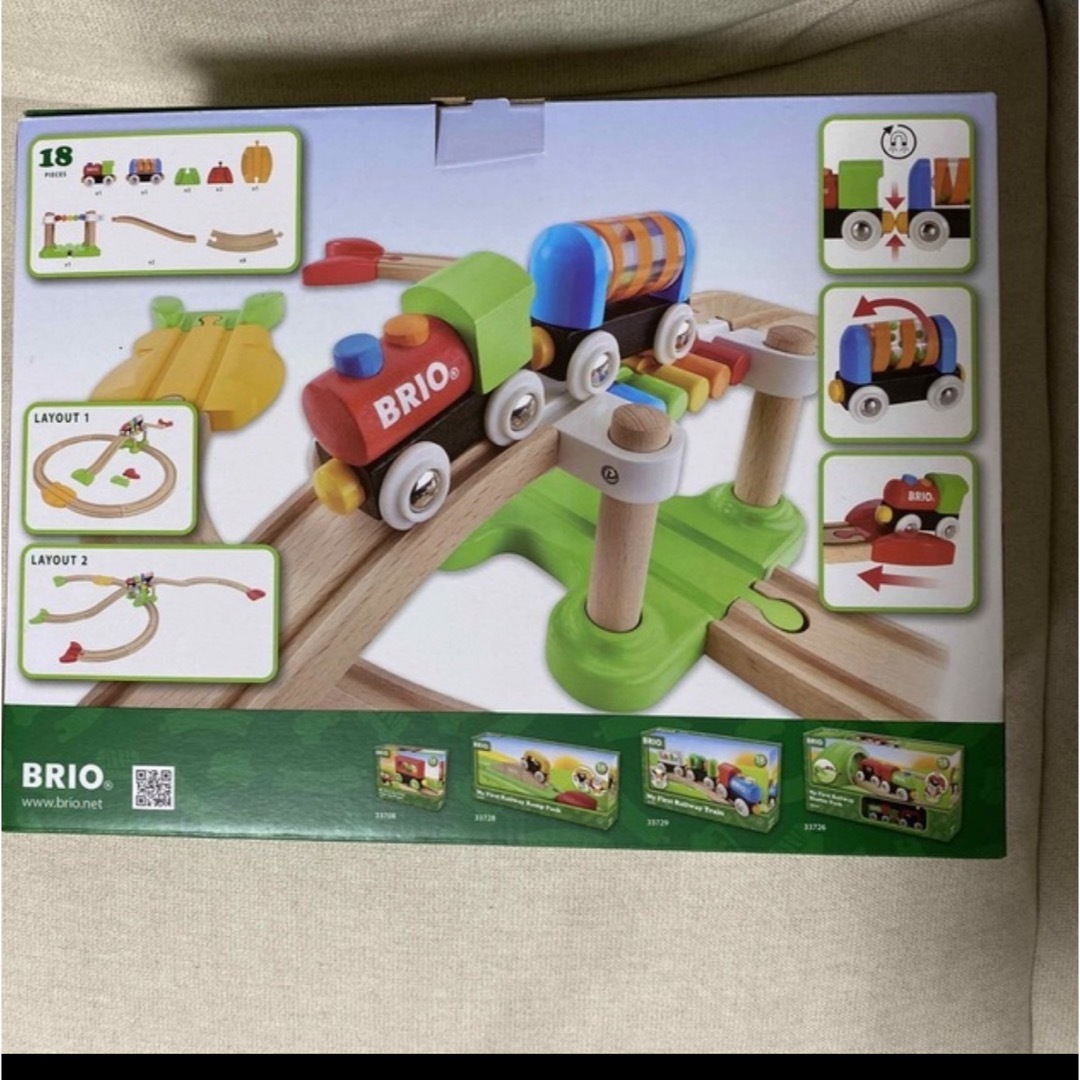 BRIO(ブリオ)のBRIO マイファースト ビギナーパック33727 キッズ/ベビー/マタニティのおもちゃ(電車のおもちゃ/車)の商品写真