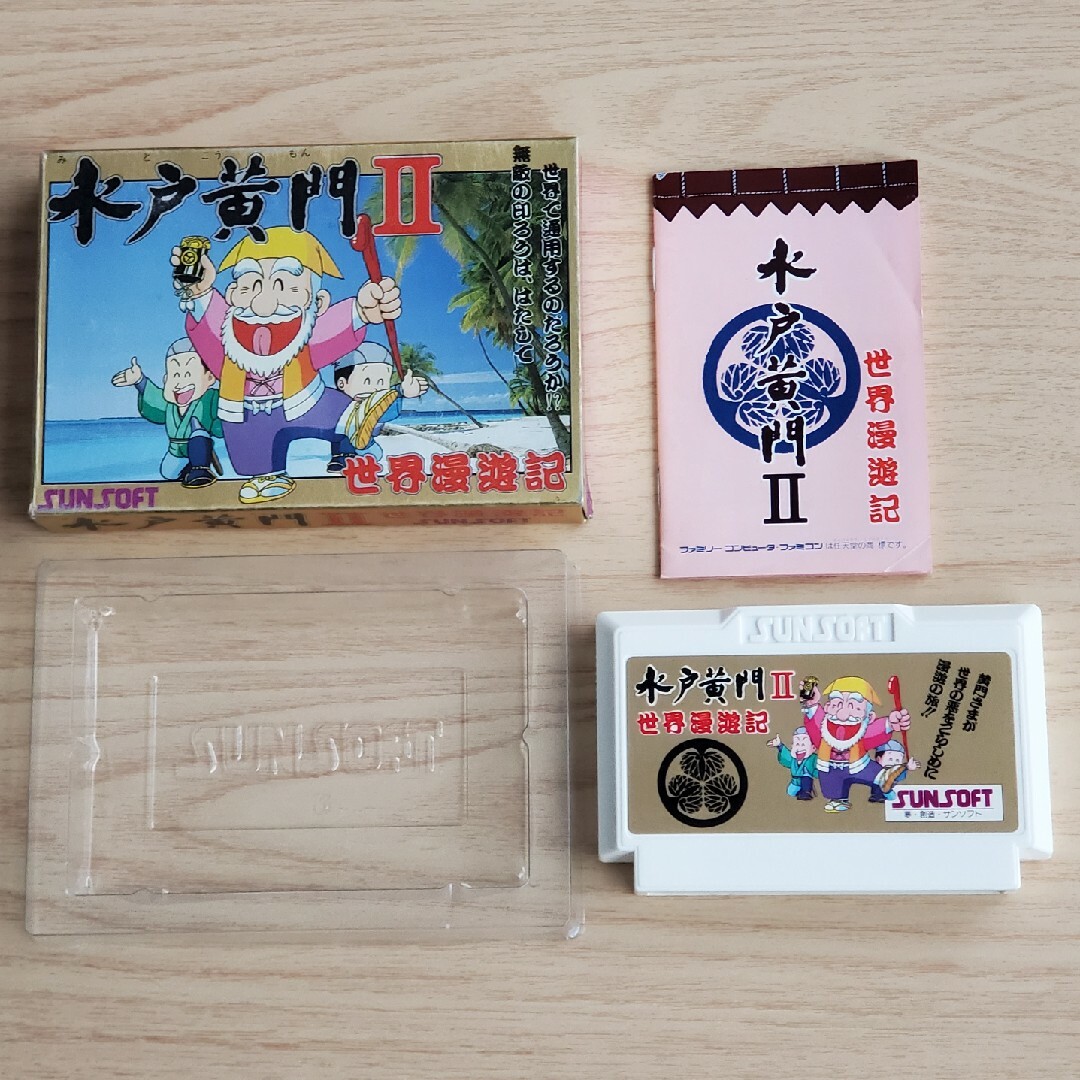 ファミリーコンピュータ - ファミコンカセット☆水戸黄門II 世界漫遊記