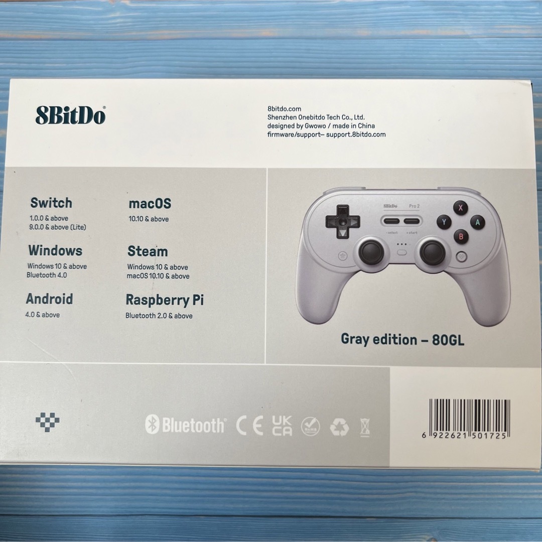 新品未使用 8BitDo Pro2 コントローラー ゲームパッド プロコン エンタメ/ホビーのゲームソフト/ゲーム機本体(その他)の商品写真