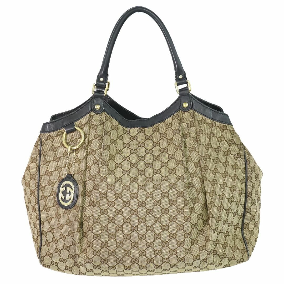 celine - 本物 グッチ GUCCI スーキー GGキャンバス トートバッグ