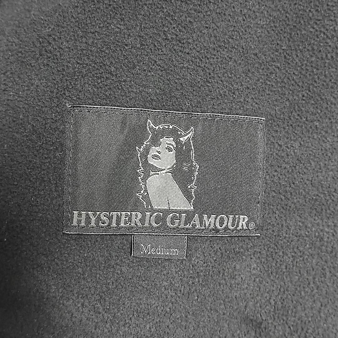 HYSTERIC GLAMOUR(ヒステリックグラマー)の【木村拓哉着】ヒステリックグラマー　ラムレザー　ライダースパーカー　Ｍサイズ メンズのジャケット/アウター(ライダースジャケット)の商品写真