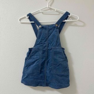 ザラキッズ(ZARA KIDS)のZARA kids コーデュロイジャンパースカート(ワンピース)