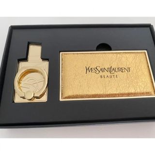 イヴサンローラン(Yves Saint Laurent)のイヴサンローラン　スマホリング ミラー 非売品　ノベルティ(ミラー)