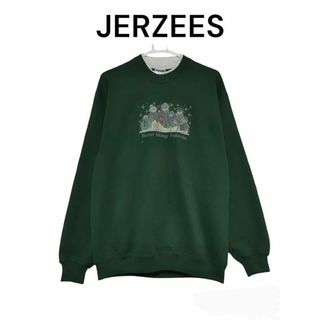 ジャージーズ(JERZEES)のJERZEES　ジャージーズ　古着　メキシコ製　スウェット　トレーナー　二重襟(スウェット)