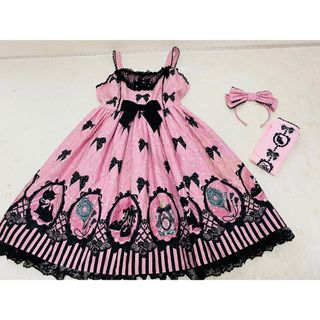 アンジェリックプリティー(Angelic Pretty)のアンジェリックプリティ　ジャンパースカート(ひざ丈ワンピース)