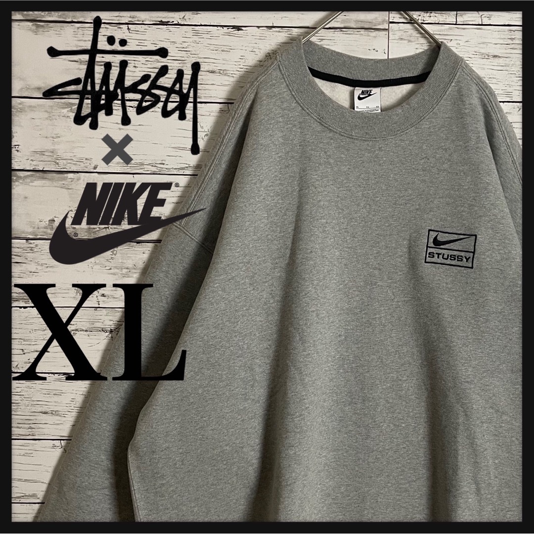 希少　stussy nike スウェット