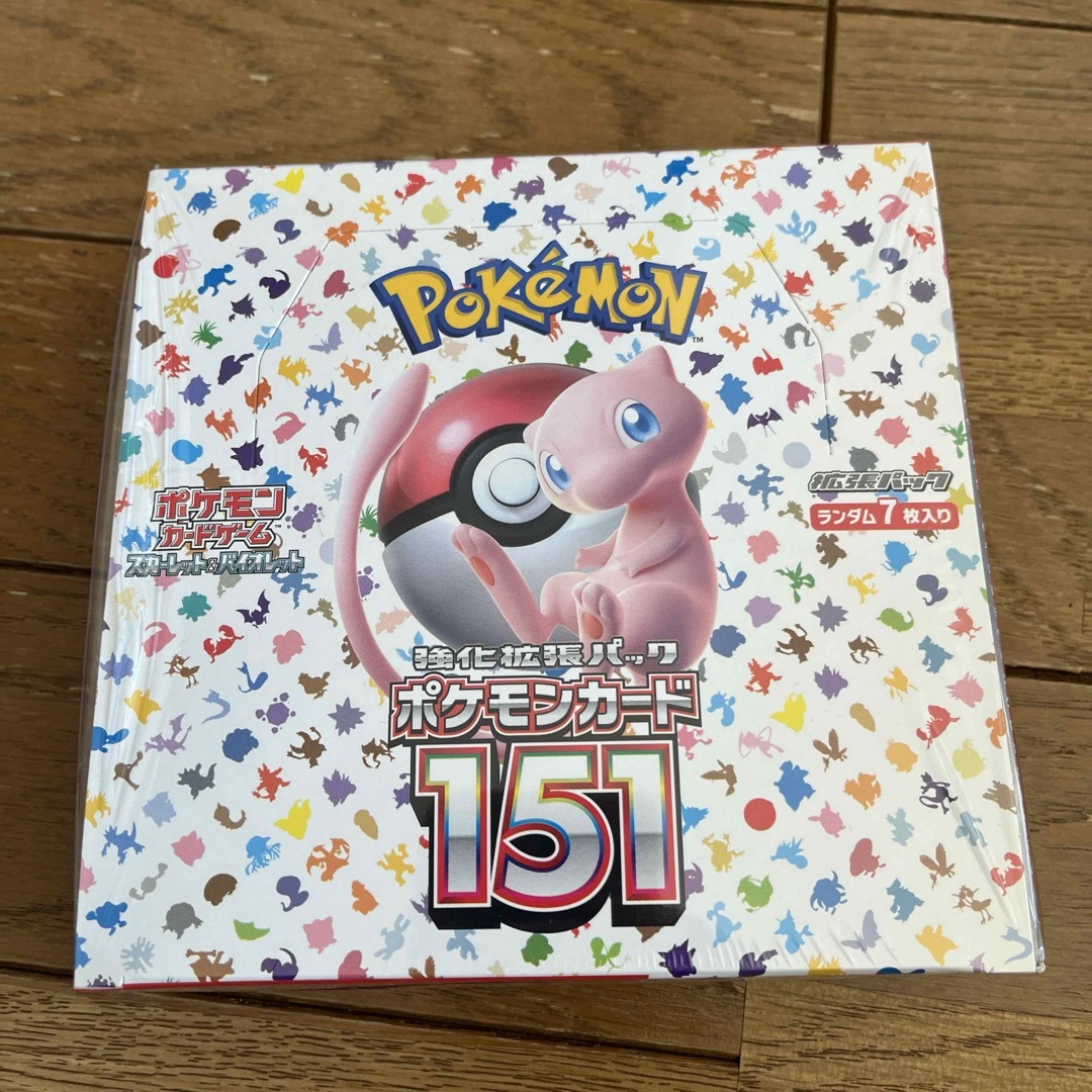 ポケモンカード　151 シュリンク付き　1boxBox/デッキ/パック