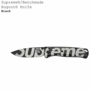 シュプリーム(Supreme)の販売極少 Supreme Benchmade Bugout Knife ナイフ黒(その他)