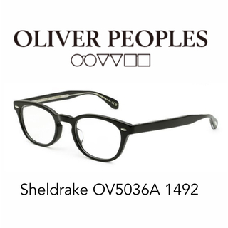 オリバーピープルズ(Oliver Peoples)のオリバーピープルズ シェルドレイク 47 ブラック(サングラス/メガネ)