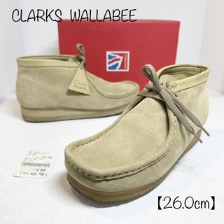 Clarks - END. OXFORD FLOWERS WALLABEE BOOT ベージュの通販 by