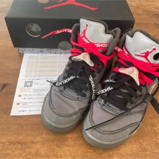 ナイキ(NIKE)のoff-white air jordan 5 retro sp ct8480(スニーカー)