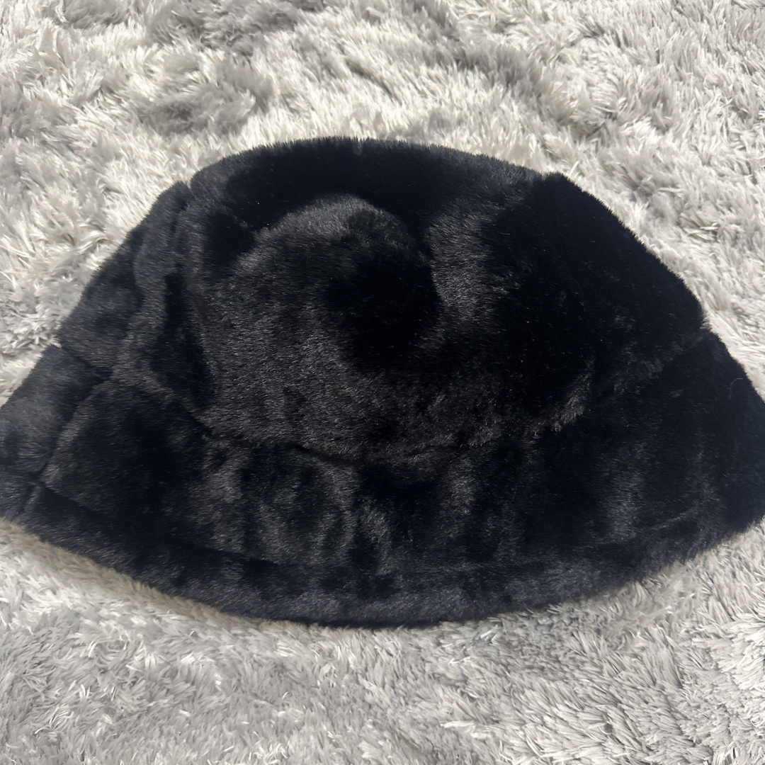 バケハ♡美品 ブラック レディースの帽子(ハット)の商品写真