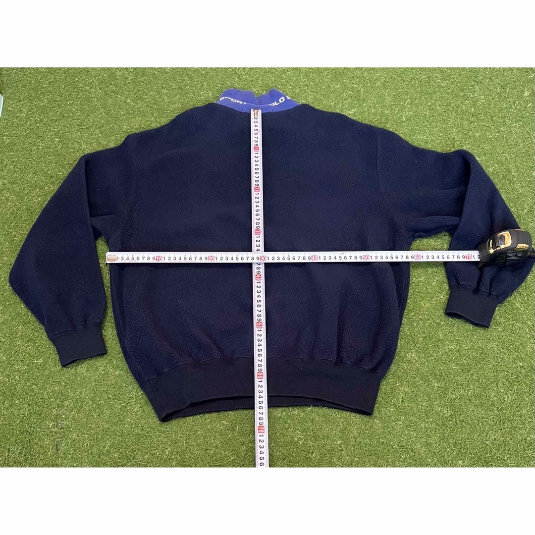 POLO RALPH LAUREN(ポロラルフローレン)の90s POLO SPORT ポロスポーツ ハーフzip フリースジャケット メンズのトップス(その他)の商品写真