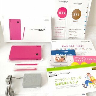 ニンテンドーDS(ニンテンドーDS)のNintendo　ニンテンドーDSi　ピンク　極美品　任天堂　ゲーム機(携帯用ゲーム機本体)