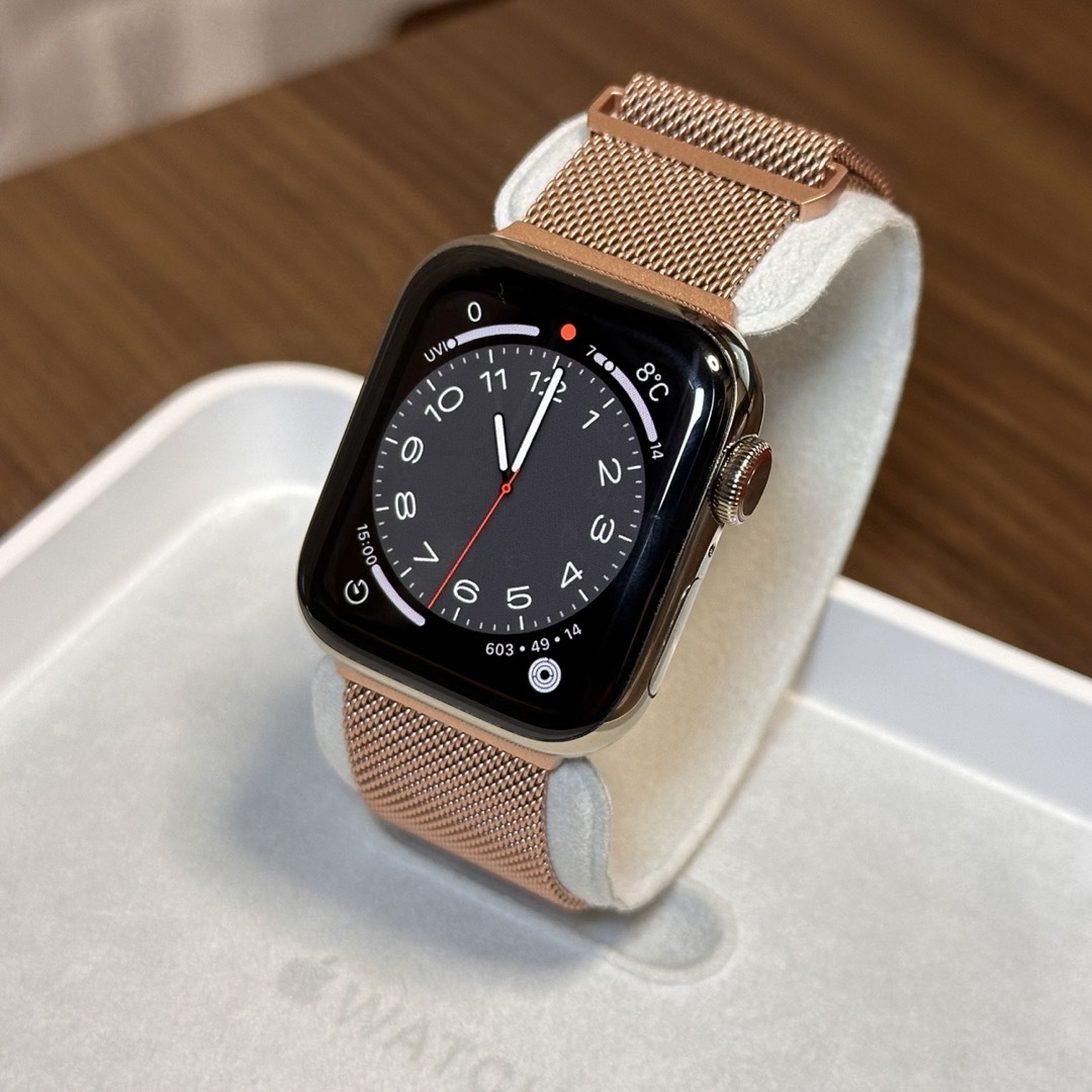 Apple Watch - Apple Watch Series 6 40mm Gold ステンレスの通販 by ...