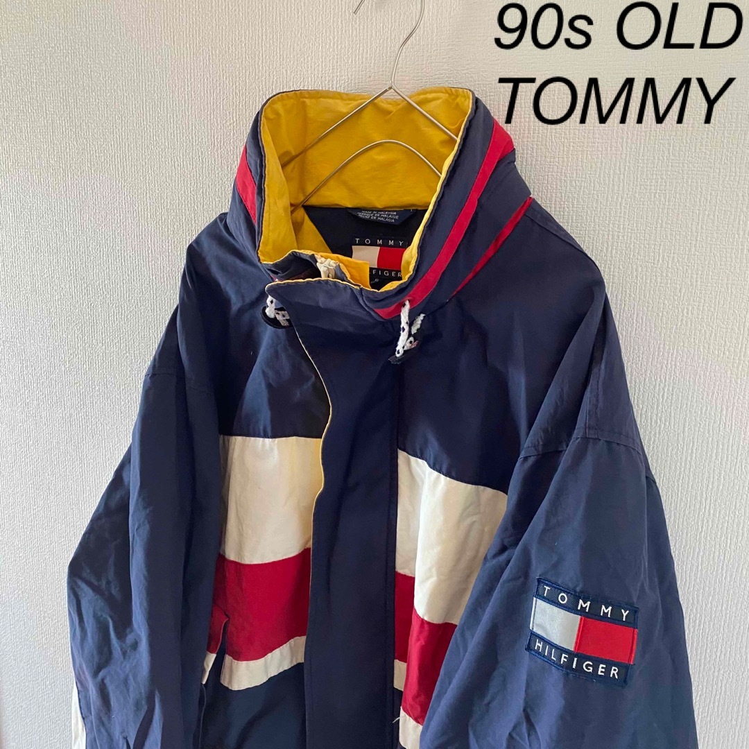 XXL 美品 ♪ 90s トミー ヒルフィガー  セーリングジャケット XXL