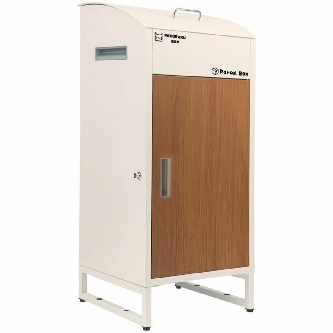 宅配ボックス 戸建 後付け 大型 一体型 置き配 アイボリー 宅配ボックス 戸建 後付け 大型 一体型 置き配 アイボリー