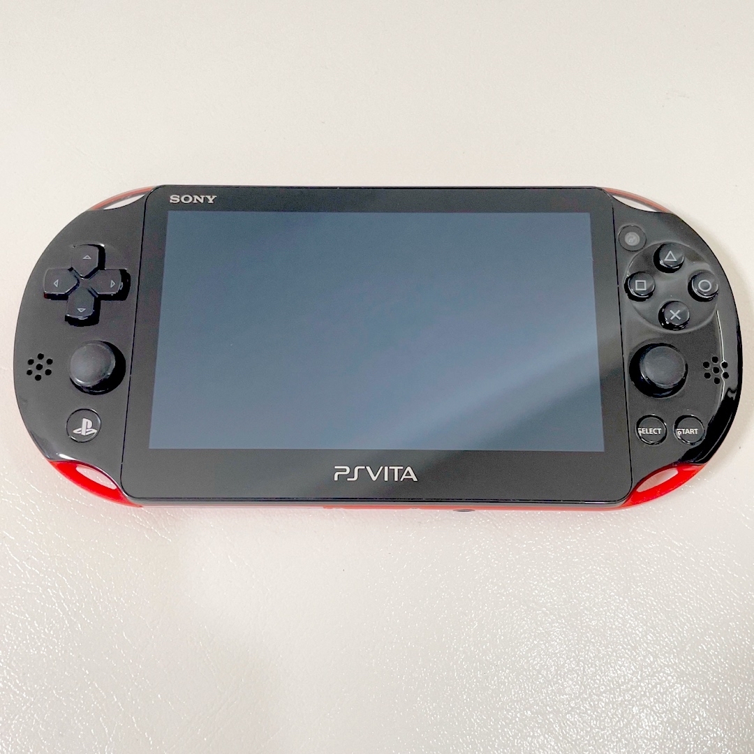 PlayStation Vita - PSvita 2000 レッド ブラック 本体 黒 赤 PCH-2000