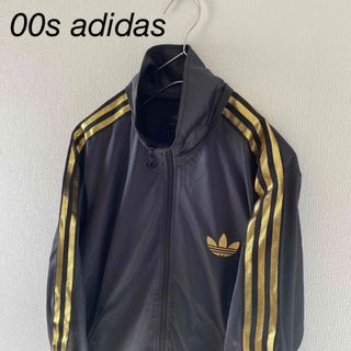 【希少カラー】00s'/adidas/トラックジャケット/ベージュ×ライトブルー