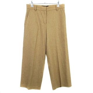 トゥデイフル(TODAYFUL)のトゥデイフル パンツ ワイド ジップフライ センタープレス 38 茶 ボトムス(その他)