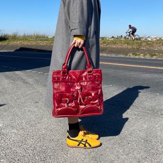 バレンシアガ(Balenciaga)のvintage leather bag(トートバッグ)