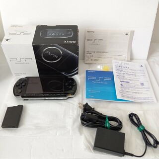 プレイステーションポータブル(PlayStation Portable)のSONY　PSP3000 ピアノブラック　プレイステーションポータブル　ソニー(携帯用ゲーム機本体)
