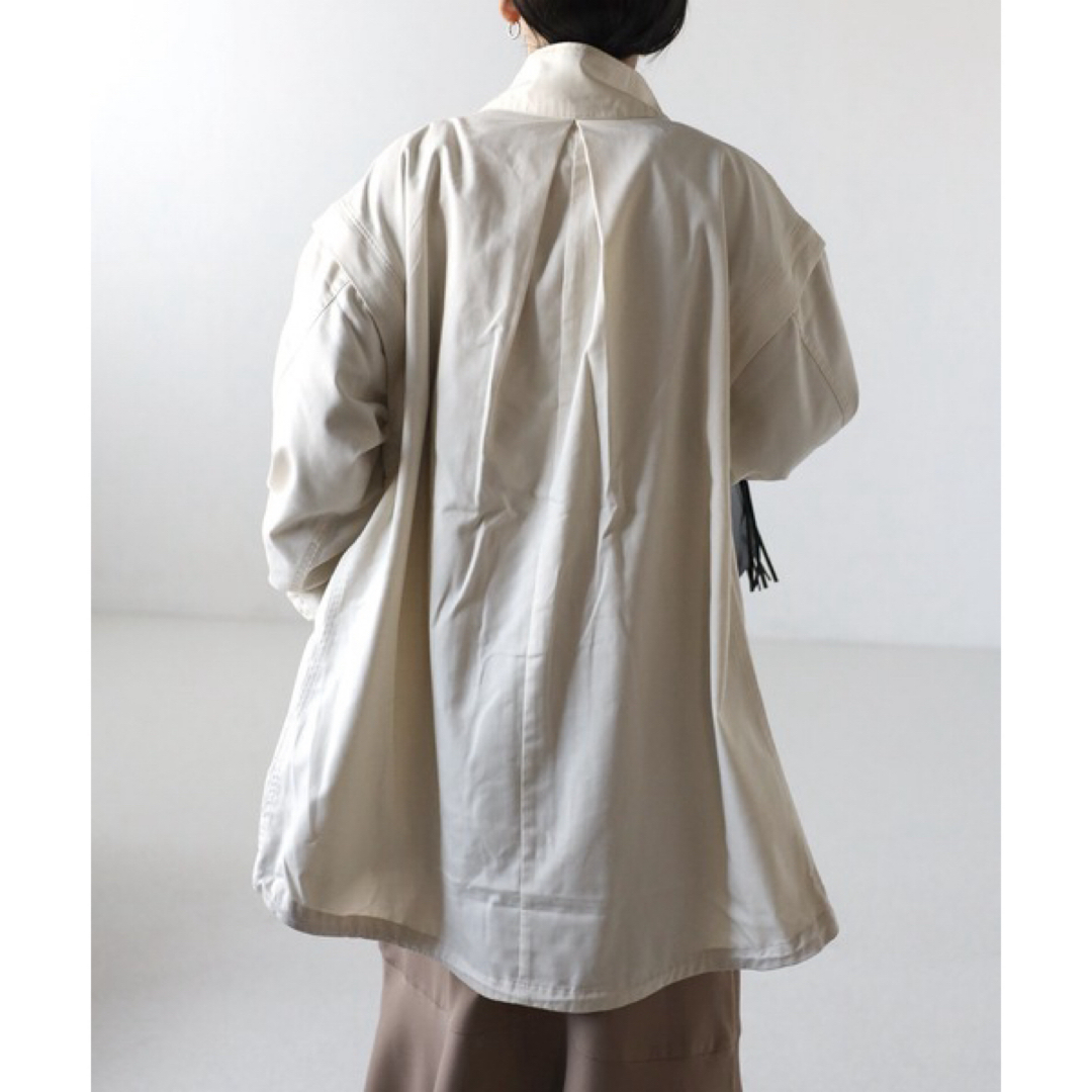 美品 ap retro 2way ジャケット ベスト ブルゾン コート  レディースのジャケット/アウター(モッズコート)の商品写真