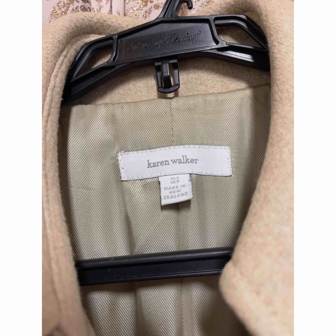 KAREN WALKER(カレンウォーカー)のkaren walker カレンウォーカー　コート レディースのジャケット/アウター(ピーコート)の商品写真