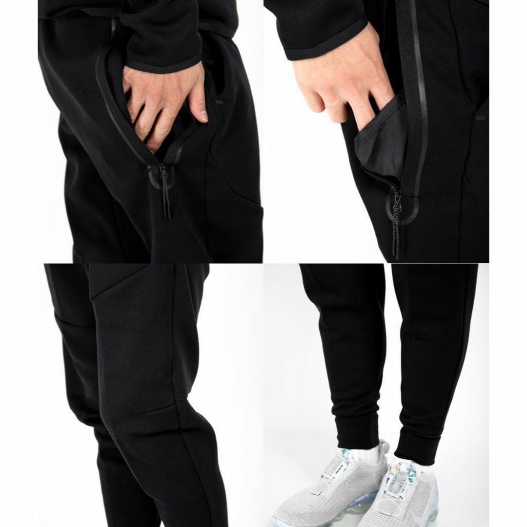 NIKE(ナイキ)のS　ナイキ　テックフリース　ジョガーパンツ 黒 スウェットパンツ メンズのパンツ(その他)の商品写真