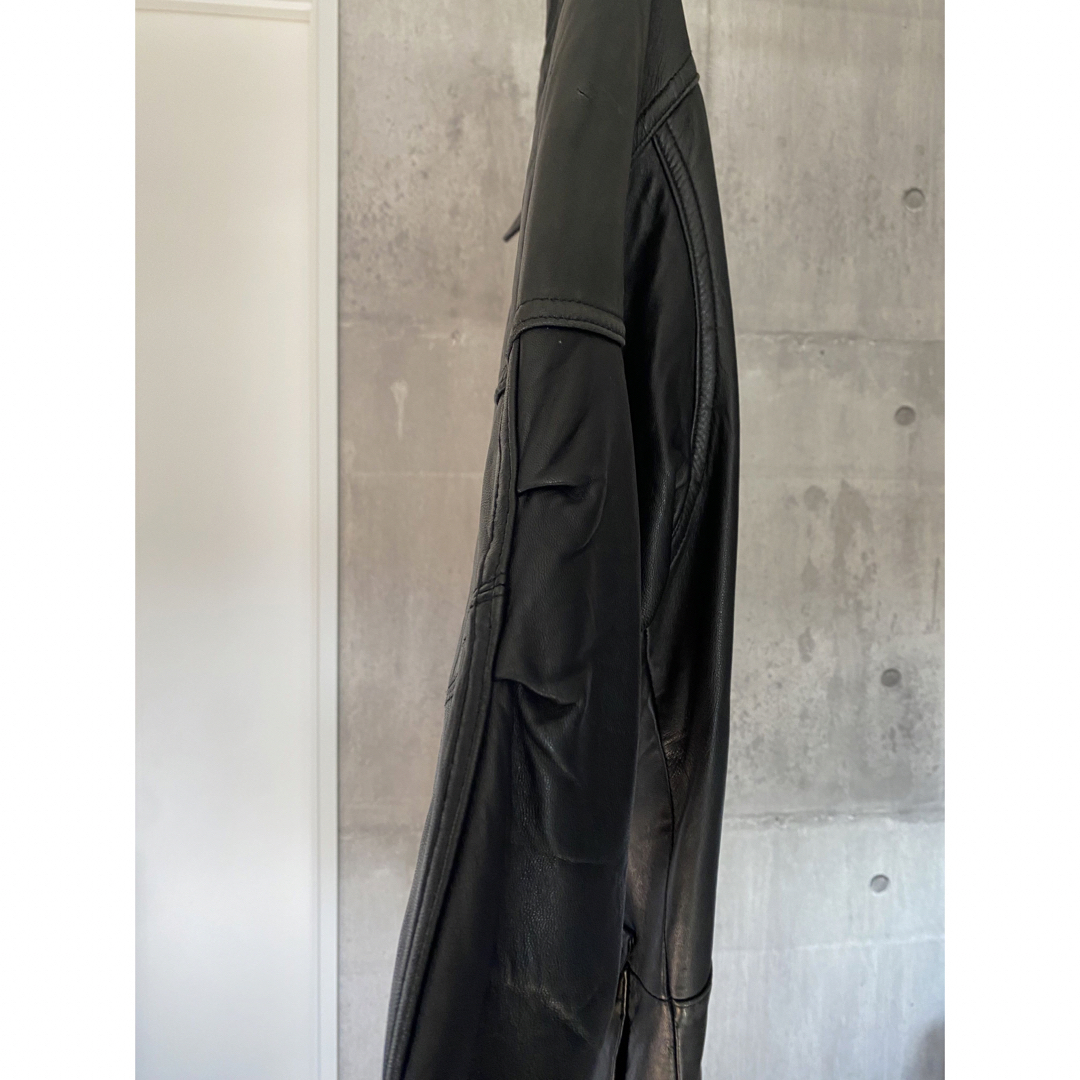 Balenciaga(バレンシアガ)のVintage leather jacket レザージャケット コート 羊革 メンズのジャケット/アウター(レザージャケット)の商品写真