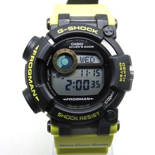 ジーショック(G-SHOCK)のCASIO (カシオ) 腕時計 G-SHOCK FROGMAN フロッグマン GWF-D1000JCG-9JR 海上保安制度創設70周年 ソーラー電波【中古】(腕時計(アナログ))