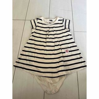 プチバトー(PETIT BATEAU)のプチバトーロンパース(ロンパース)