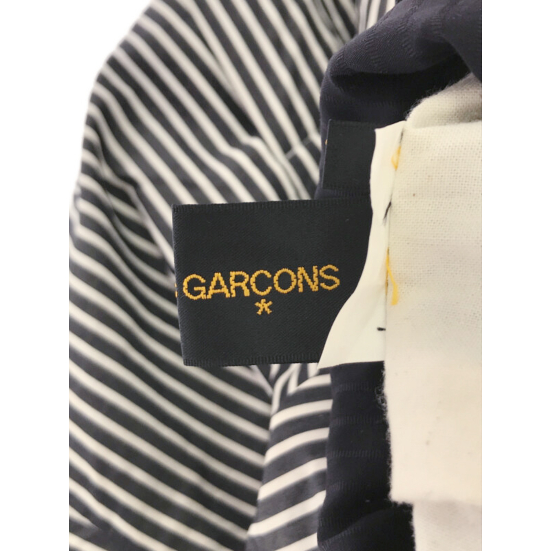 COMME des GARCONS(コムデギャルソン)のCOMME des GARCONS コムデギャルソン 11SS レイヤードストライプテーラードジャケット ネイビー系×ホワイト XS レディースのジャケット/アウター(テーラードジャケット)の商品写真