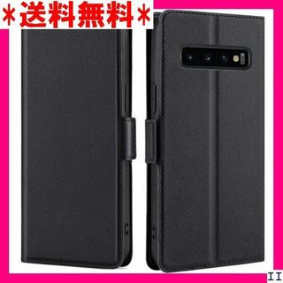 SN5 galaxy S10 ケース 手帳型 薄型 軽量 ース ブラック 74(モバイルケース/カバー)