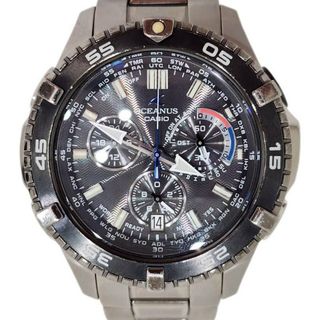 カシオ(CASIO)のCASIO オシアナス カシャロ OCW-P500 タフソーラー 【中古品】(腕時計(アナログ))