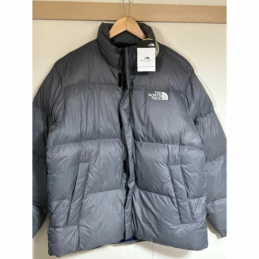 THE NORTH FACE(ザノースフェイス)の新品ノースフェイス　ホワイトレーベル　リバートン　ダウンジャケットグレーXL メンズのジャケット/アウター(ダウンジャケット)の商品写真