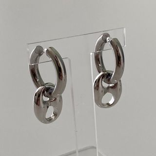 トゥデイフル(TODAYFUL)の2way charm pierce silver No.887(ピアス)