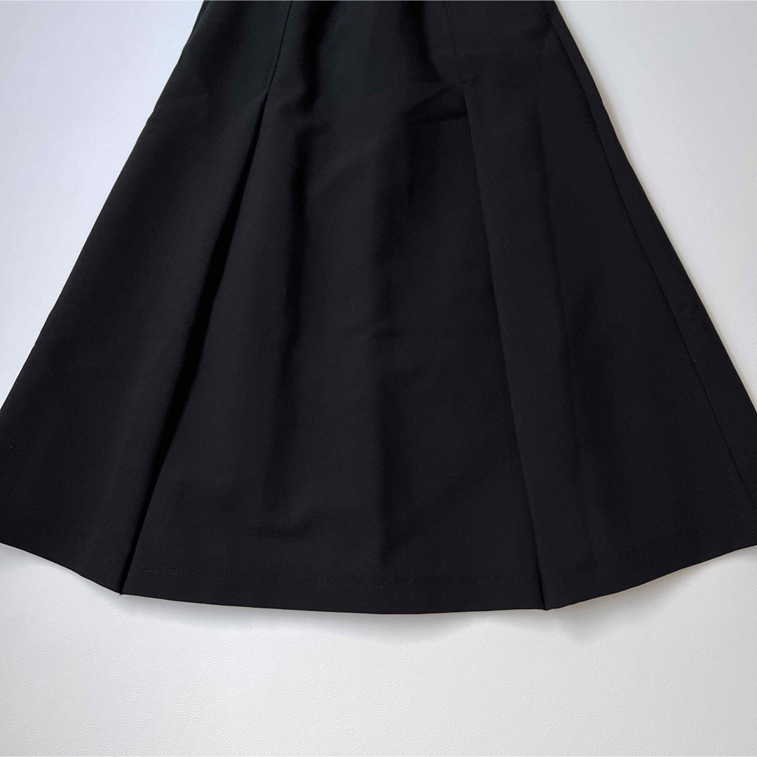 HIROKO BIS(ヒロコビス)の美品　HIROKO BIS ヒロコビス　ロングスカート　フレア　ボックスプリーツ レディースのスカート(ロングスカート)の商品写真