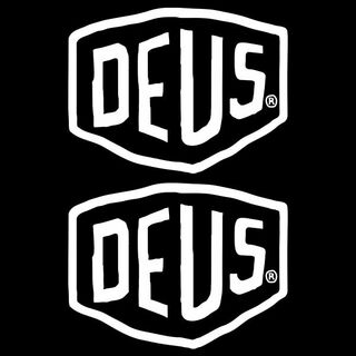 デウスエクスマキナ(Deus ex Machina)の2枚セット デウス ステッカー カッティングシート DEUS(その他)