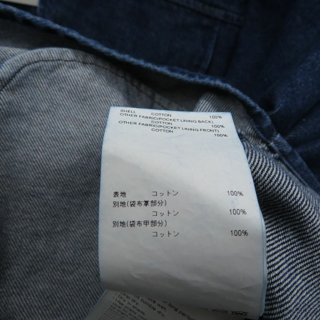 W)taps(ダブルタップス)のWTAPS 22aw WCPO 01/LS/COTTON.DENIM 222WVDT-SHM01 SIZE 1  メンズのトップス(シャツ)の商品写真